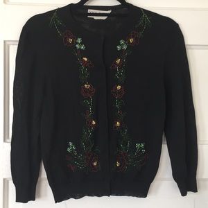Vintage dolce & gabbana cardigan was beading  SM